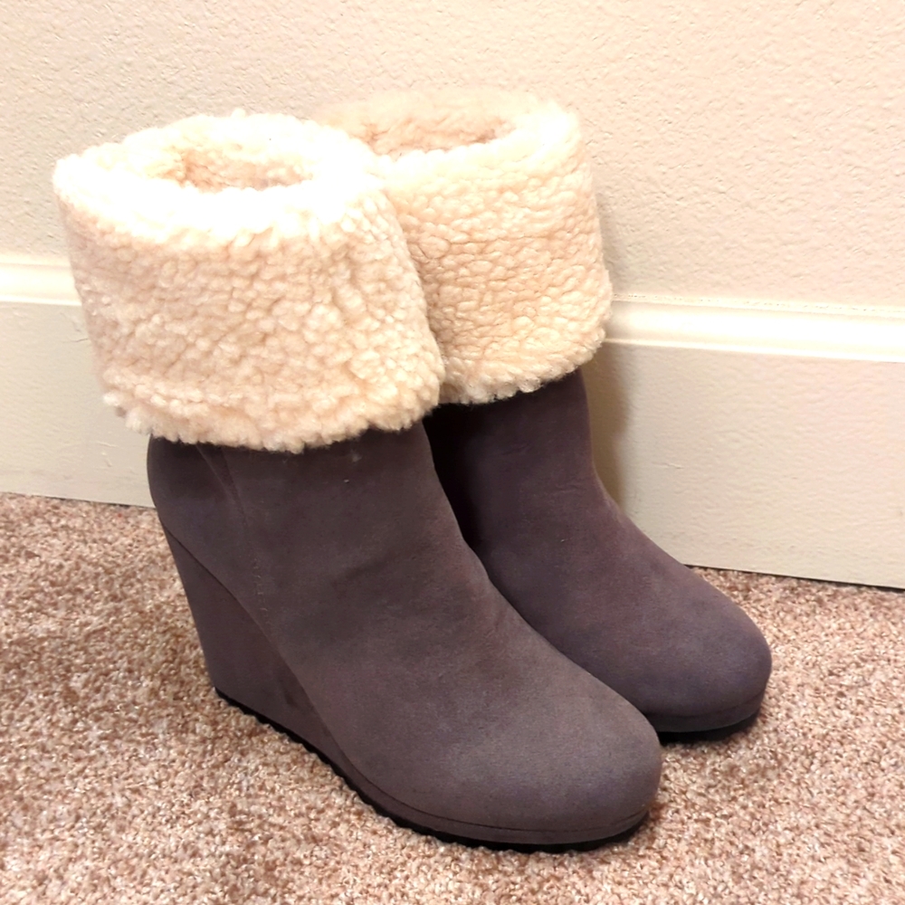 Platform booties